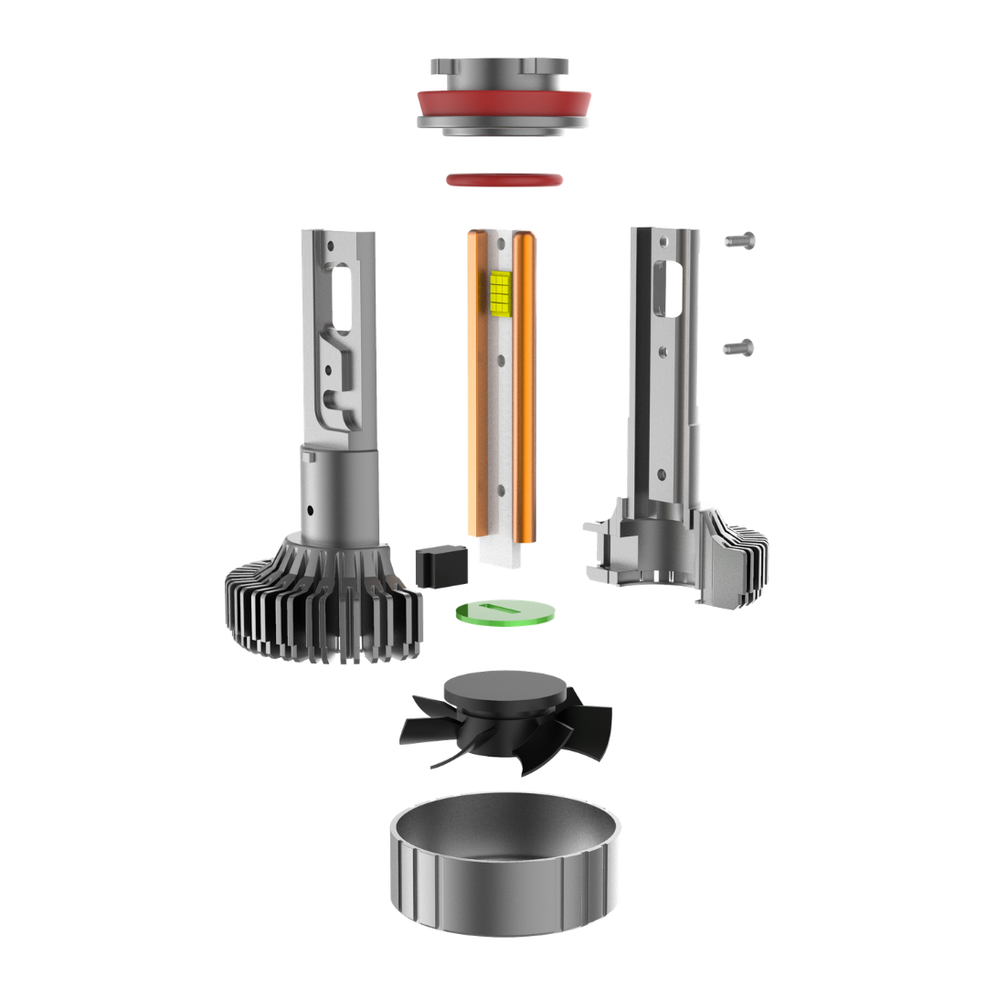 LED Bulb 260W exploded view
