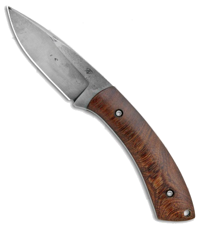 product image for Aaron Frederick Work Horse Black G-10 Fixed Blade Knife 1095