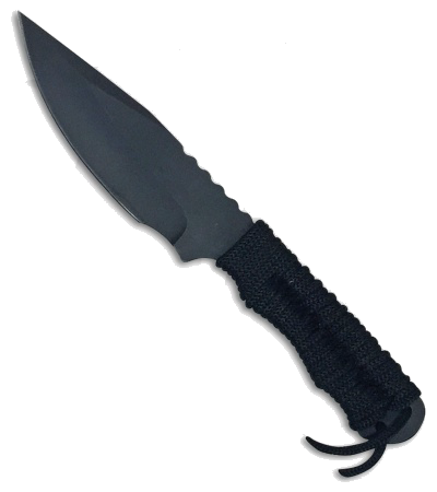 product image for ABKT Phantom Savage Fixed Blade Black 8Cr13MoV Stainless Steel Knife