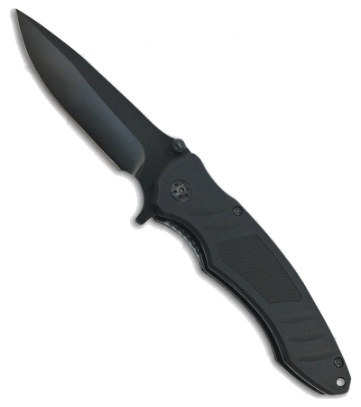 product image for ABKT Renegade Black 3.5" Blade AB-024-B Folding Knife