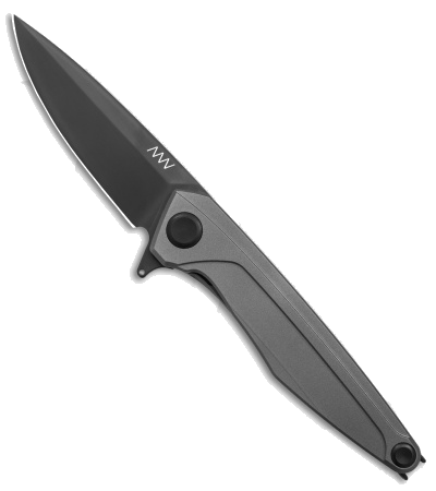 product image for Acta Non Verba Z300 Aluminum Handle Sleipner Steel Black DLC Flipper Knife