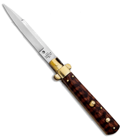 product image for AGA Campolin 10" Frosolone Snakewood Bayonet Stiletto Knife