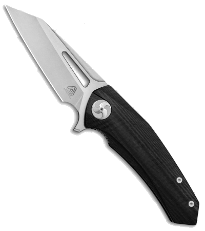 product image for Aiorosu Tornado Black G-10 Wharncliffe Flipper Knife AT-01