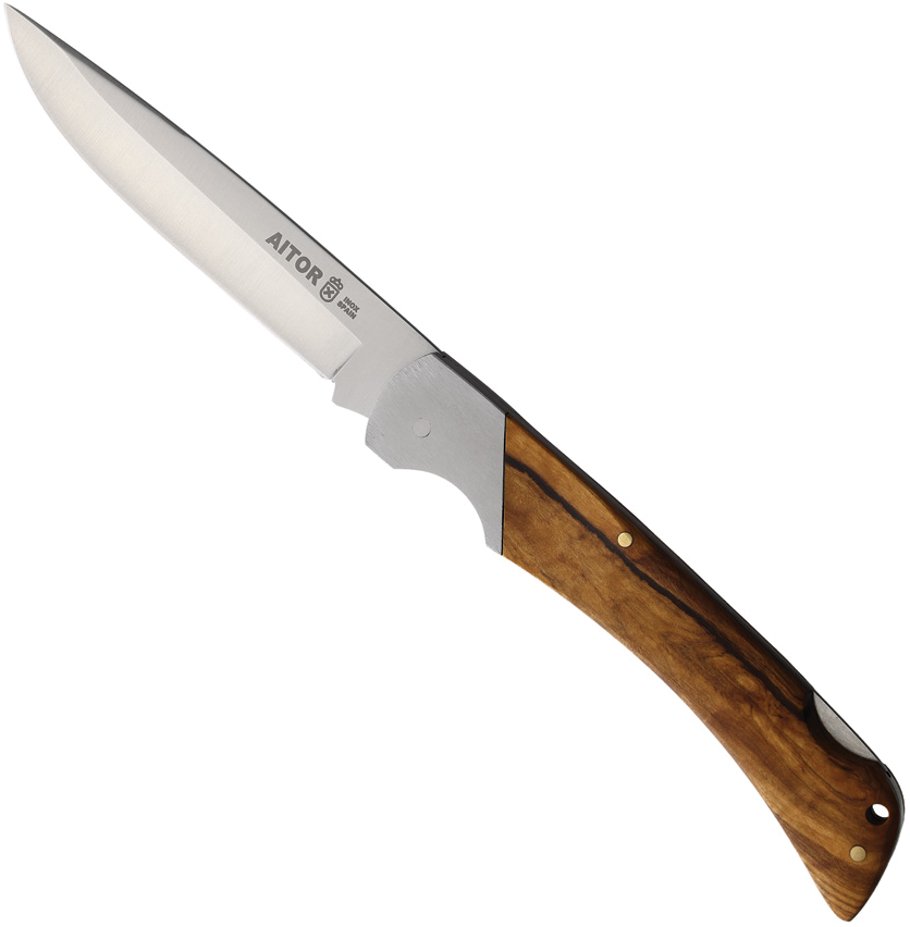product image for Aitor Command Lockback Olive Wood 4.25" Blade