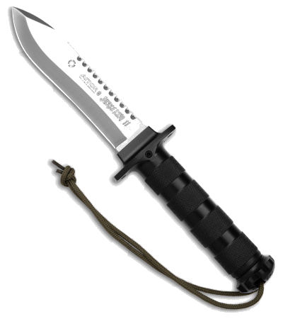 product image for Aitor Jungle King II Black Stainless Steel Fixed Blade Knife