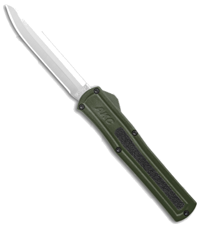 product image for AKC F-20 OD Green Aluminum Automatic Knife