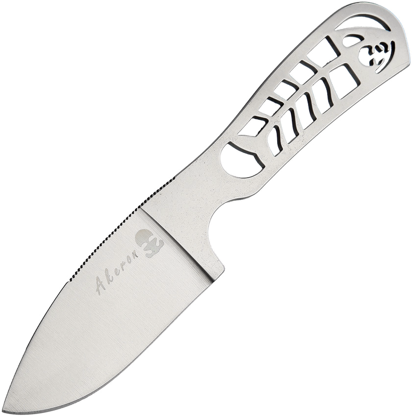 product image for Akeron Mini Randonneur 12C27 Stainless Steel Knife with Black Kydex Sheath