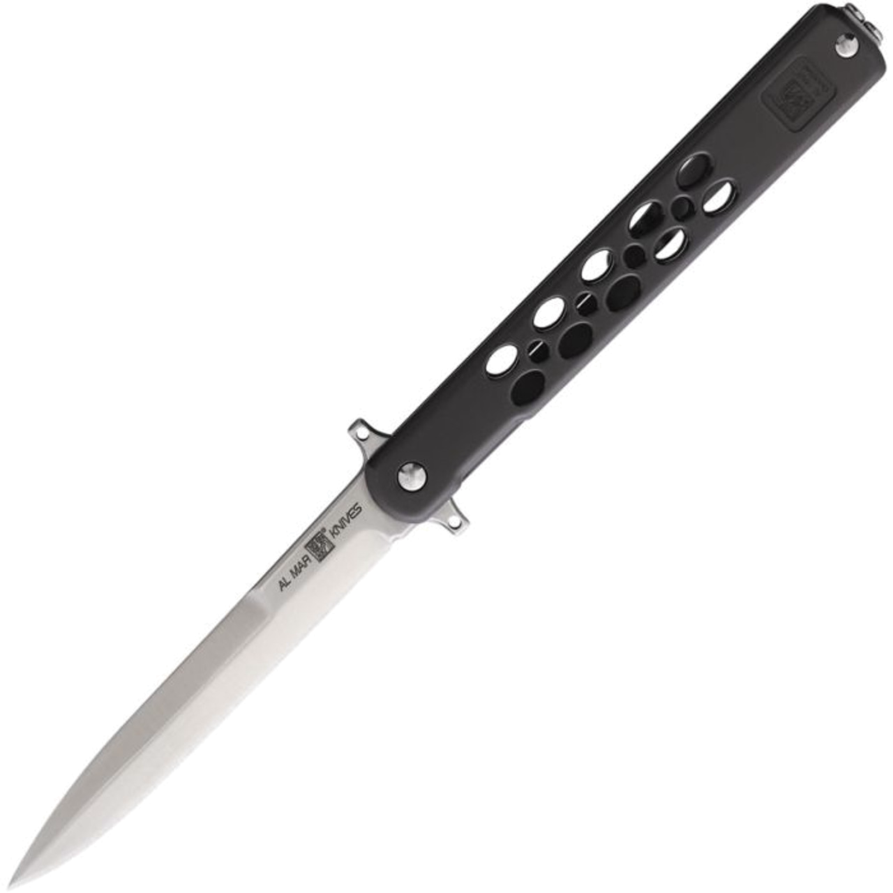product image for Al Mar QuickSteel Gray 3" D2 Blade Titanium Handle AMK4050