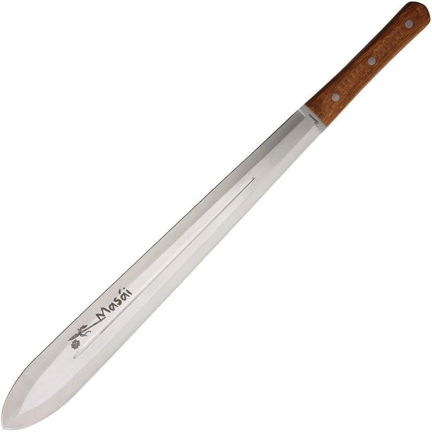 product image for Albainox Brown Masai Double Edge Machete 19