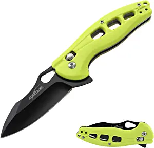 product image for Albatross FK 036 BC GN Folding Knife with Black Blade and Green Handle