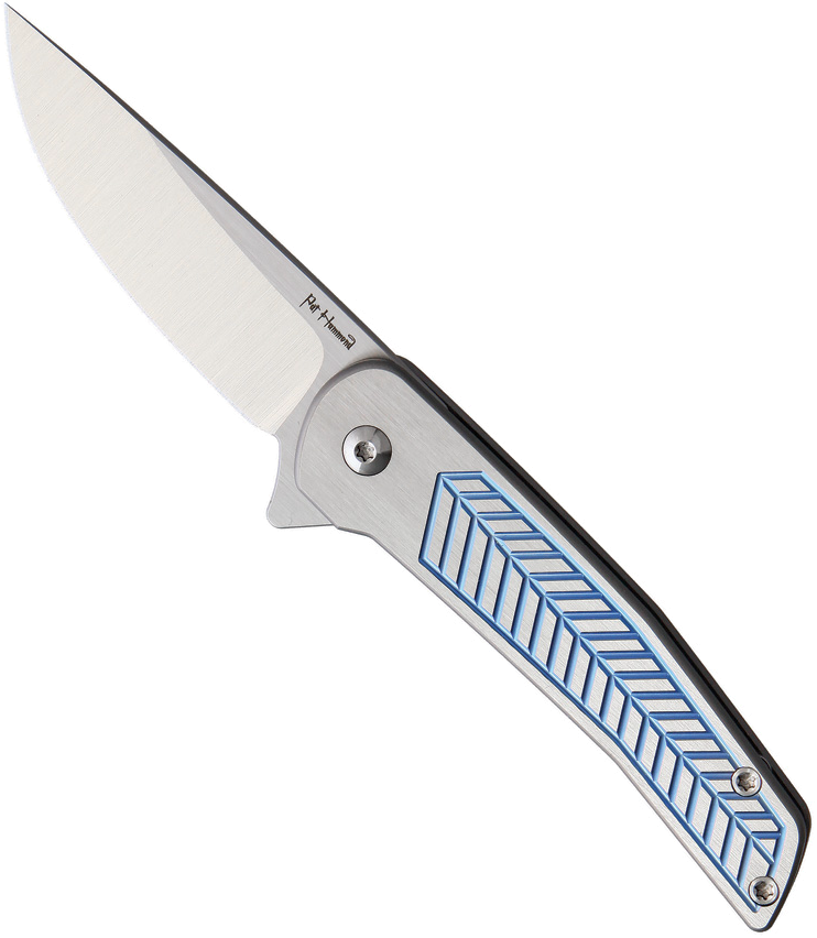 product image for Alliance Designs Scout Framelock Blue Titanium 2.25-inch Blade Knife