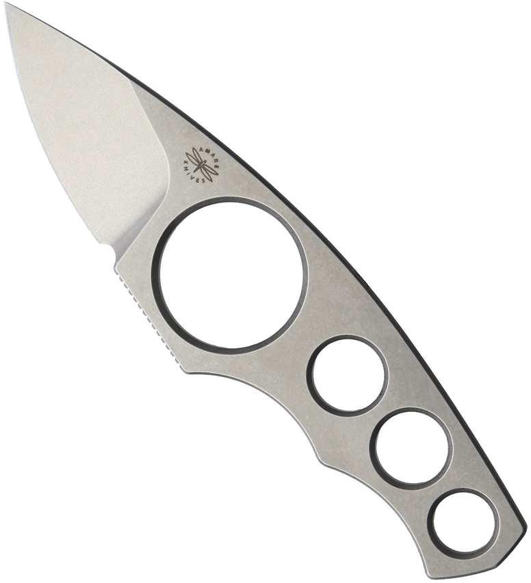product image for Amare A-MAX Fixed Blade Black 1.88" Stonewash Finish 14C28N Sandvik Stainless Blade