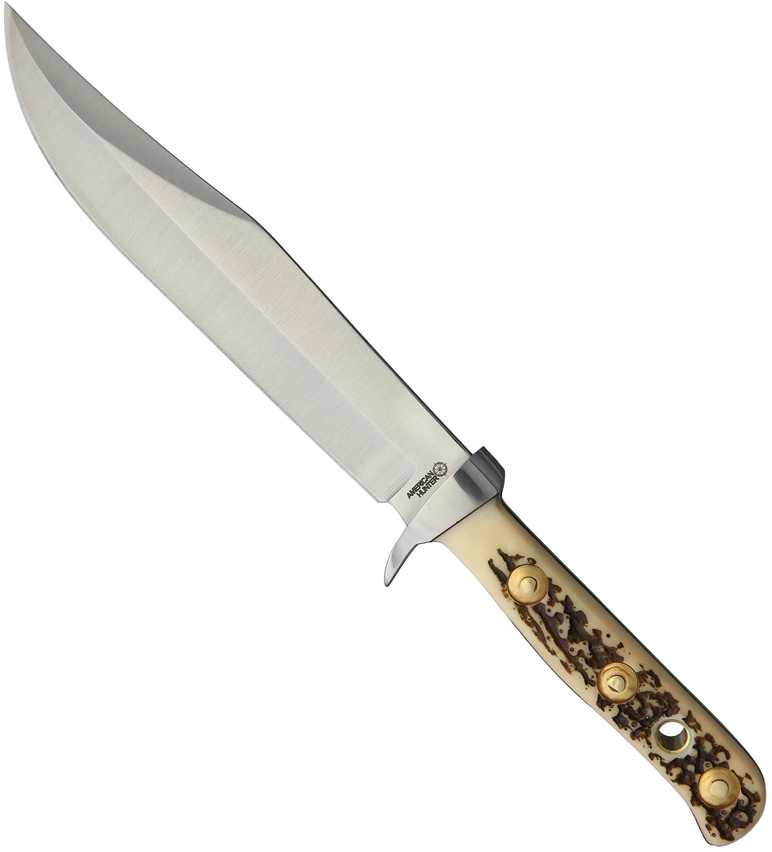 product image for American Hunter Bowie 6.5 Satin Finish Clip Point Blade Knife