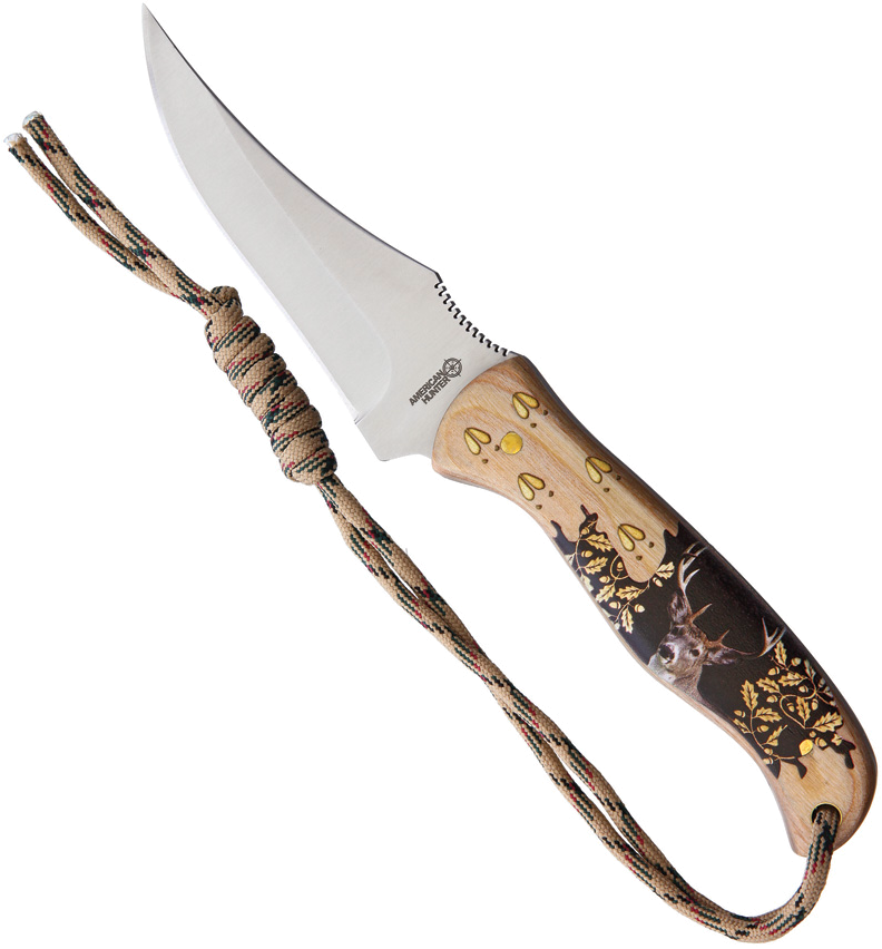product image for American Hunter Whitetail Skinner AH-4 Wood Handle