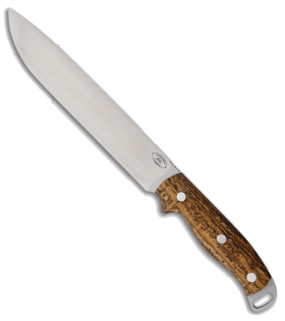 product image for American Knife Company Denali A2 Tool Steel Fixed Blade Bocote Wood Handle Satin Finish