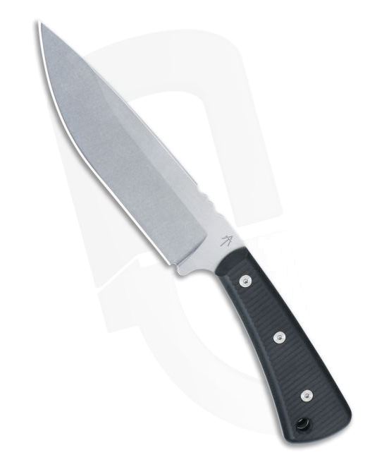 product image for American Tomahawk Model AEB-L Black Richlite Handle Fixed Blade Knife