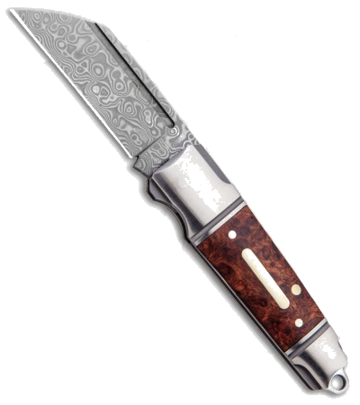 product image for Andre De Villiers Mini Pocket Butcher N690 Satin Mother of Pearl Slip Joint Knife