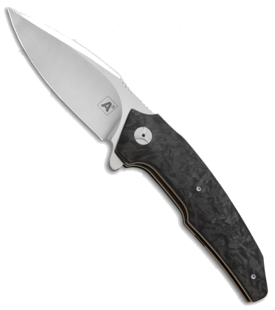 product image for Andre Thorburn A6 M390 Marble Carbon Fiber Flipper Knife