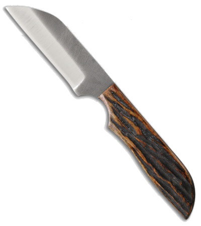 product image for Anza WK-4AJB Fixed Blade Knife Jigged Bone Handle 3.00" Satin