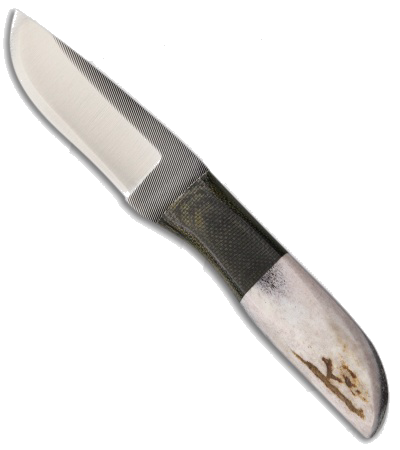 product image for Anza WK-5E Stag Horn Fixed Blade Knife 3" Satin