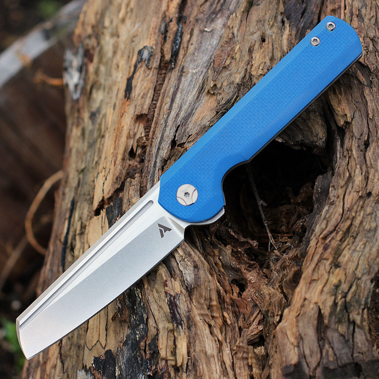 product image for Arcform Slimfoot Blue G10 Folding Knife ARC 119
