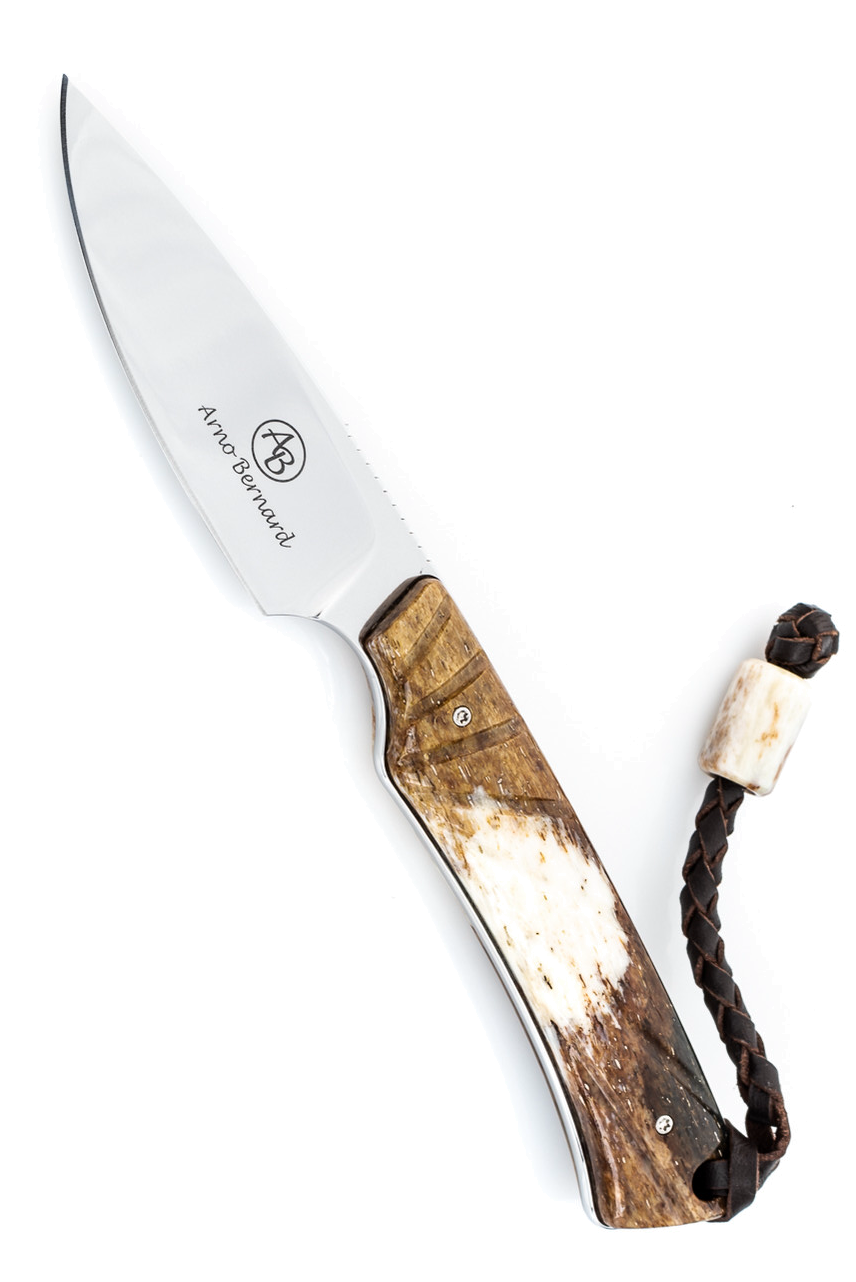 product image for Arno Bernard 7102 Marmoset Giraffe Bone Fixed Blade Knife