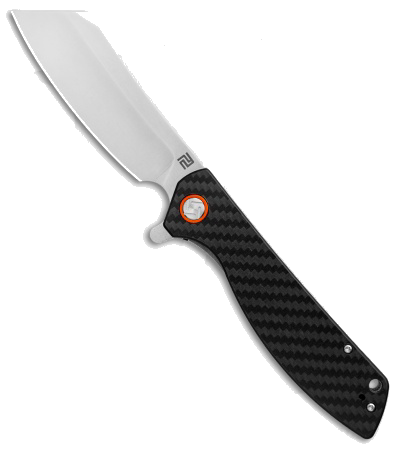 product image for Artisan Cutlery Tomahawk Black Carbon Fiber Liner Lock Knife