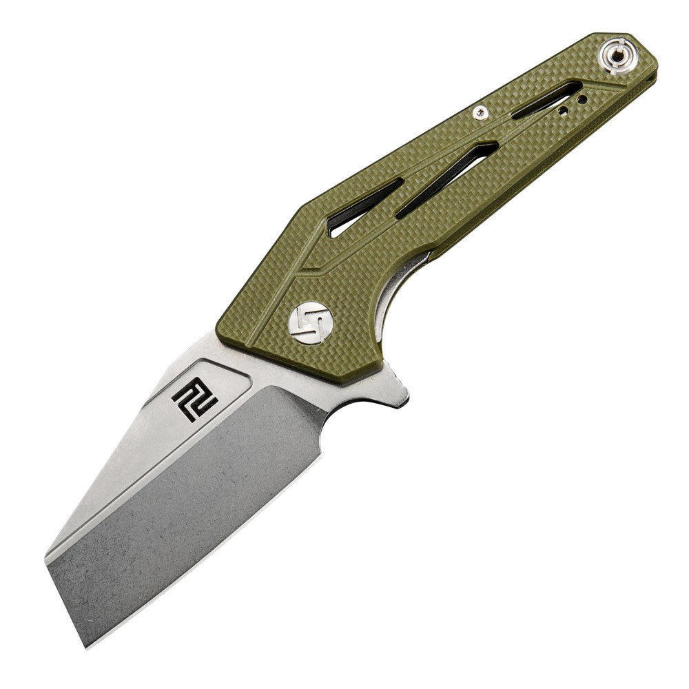 product image for Artisan Cutlery Ravine OD Green G-10 Liner Lock Knife