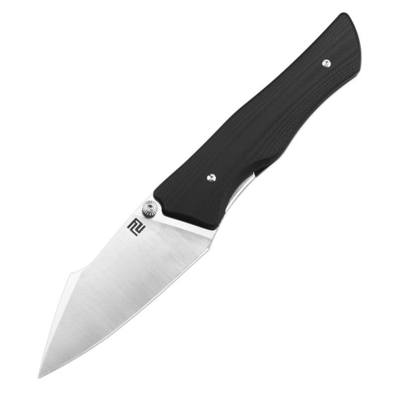 product image for Artisan Cutlery Ahab Folding Knife Black G10 Handle AR-RPM9 Steel Plain Edge 1851P-BK