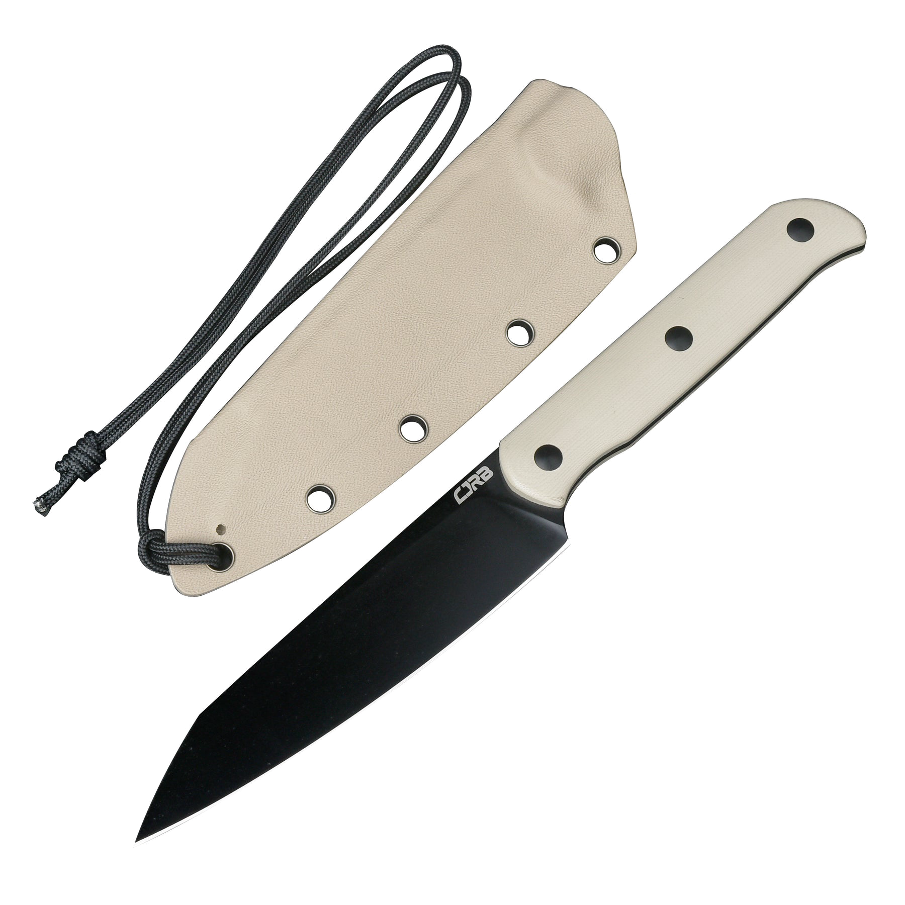 Artisan Black SILAX J1921 Fixed Blade Knife