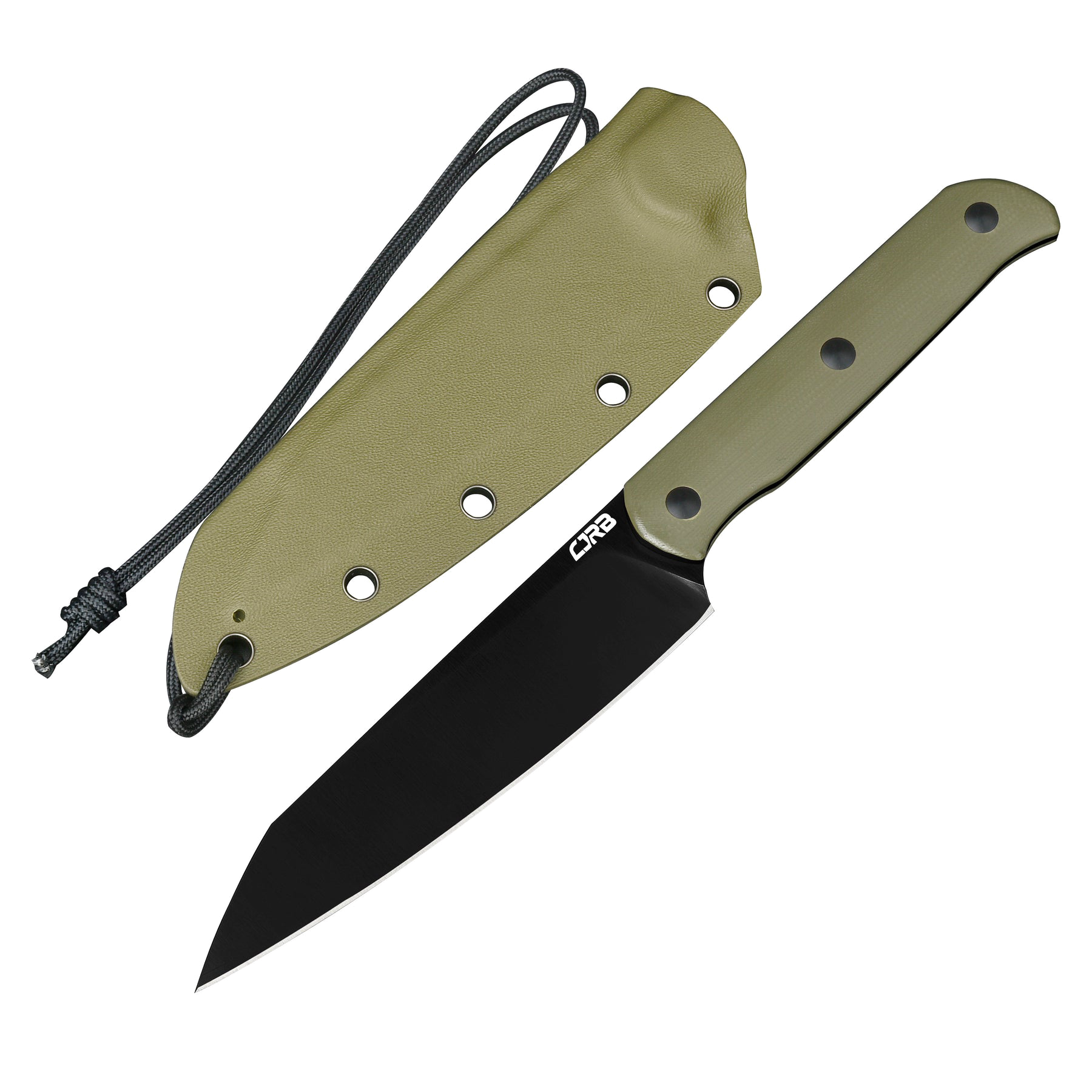 Artisan Black SILAX J1921 Fixed Blade Knife
