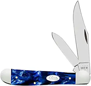 product image for Artist-Unknown Blue Pearl Kirinite Sparxx Series Copperhead Pocket Knife 23441