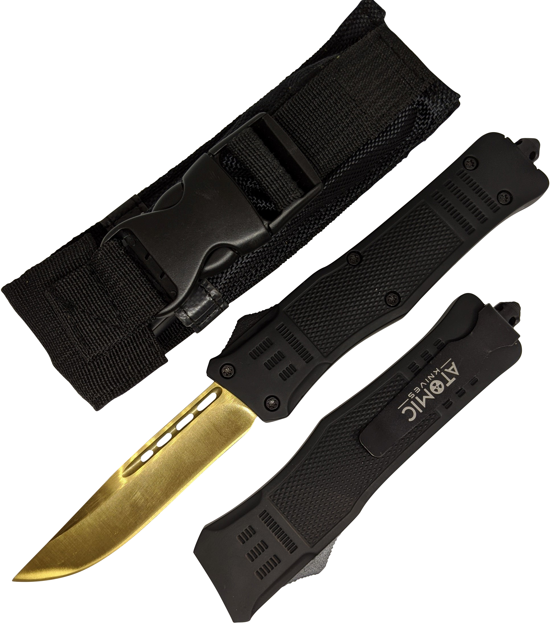 product image for Atomic Black OTF Automatic Knife