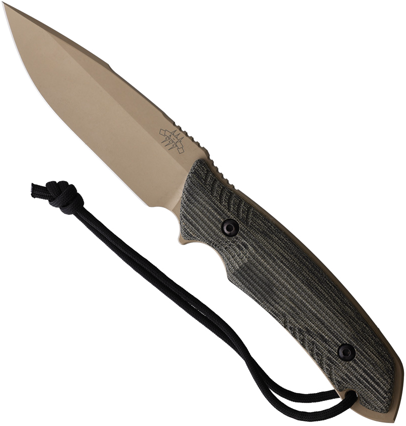 Attleboro The Attleboro Coyote Brown S35VN Stainless Drop Point Blade Knife product image