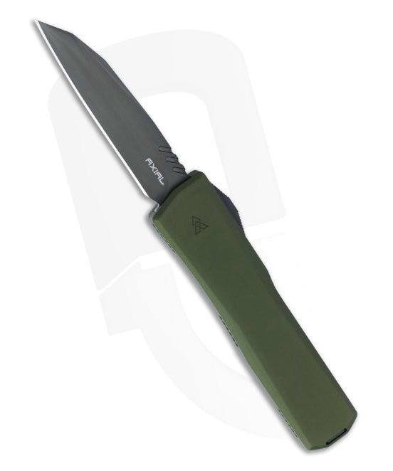 product image for Axial Knives Shift Wharncliffe OD Green OTF Automatic 63792