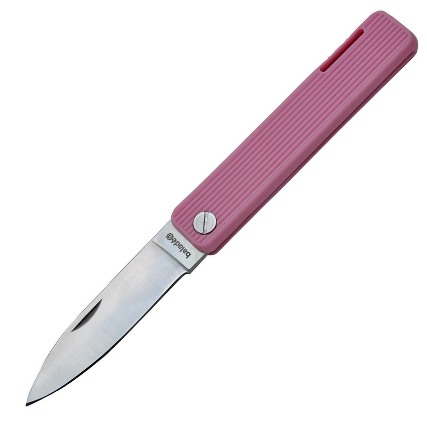 product image for Baladeo Papagayo Lockback Folding Knife Stainless Steel Blade Pink