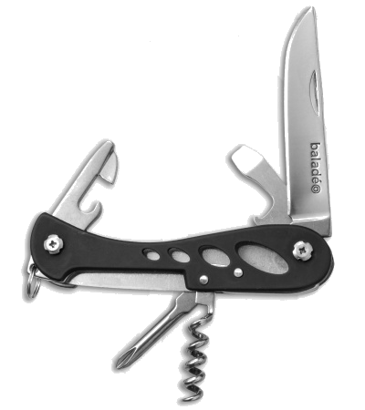 product image for Baladeo Barrow Black Multi-Tool Knife 7 Functions