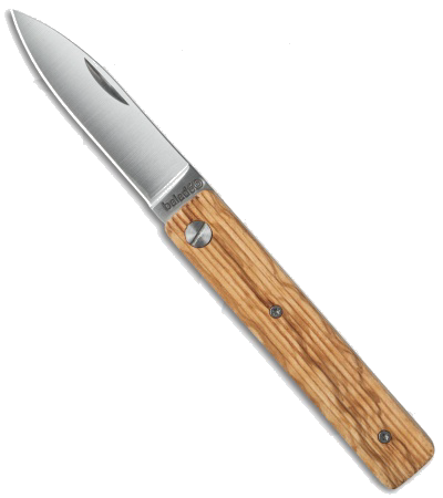 product image for Baladeo Papagayo Slip Joint Knife Black Rubberized Handle 3 Satin