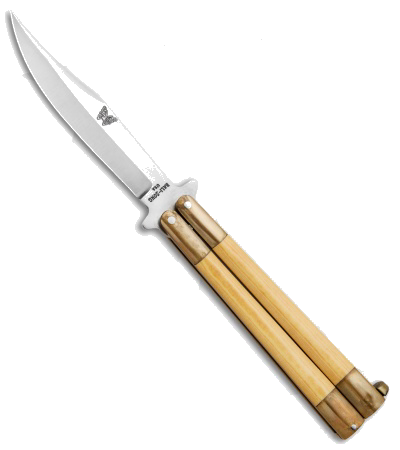 product image for Bali-Song USA Jody Samson Butterfly Knife Ivory Micarta