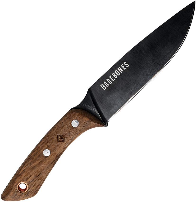product image for Barebones Living Black Woodsman No 6 Field Knife SK5 Carbon Steel Blade