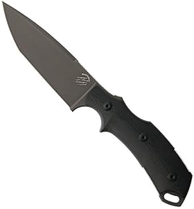 product image for Bastinelli Creations RED V 2 Fixed Blade Black PVD