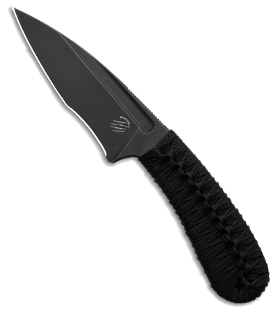 product image for Bastinelli Creations SIN Black Fixed Blade Knife