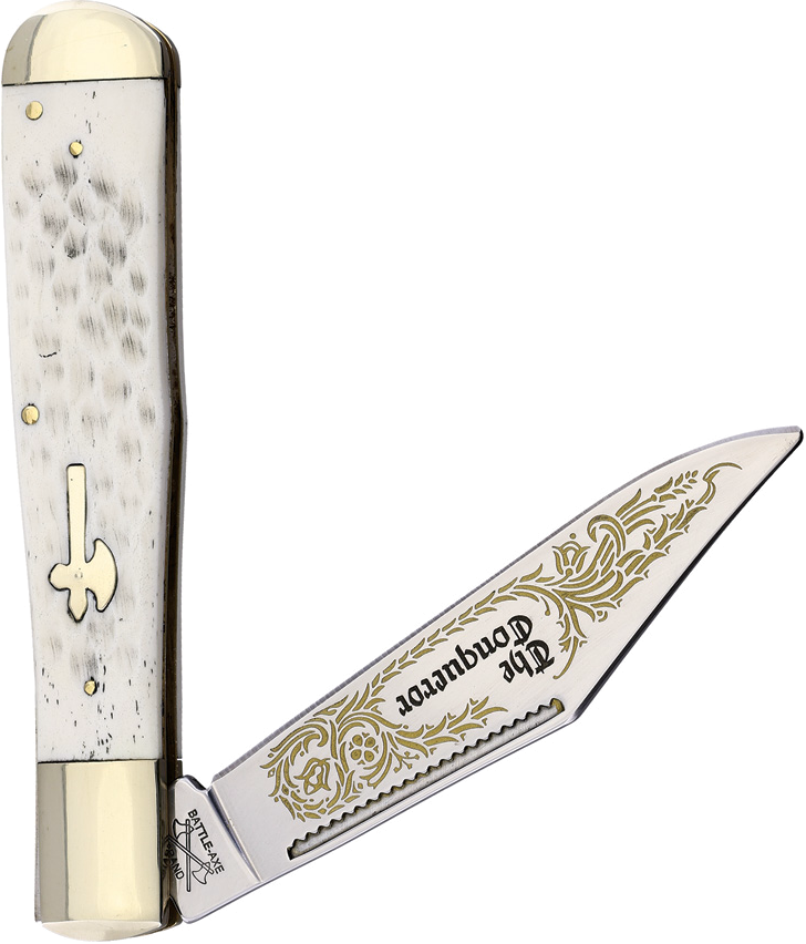 product image for Battle-Axe White Conqueror Folding Hunter Knife