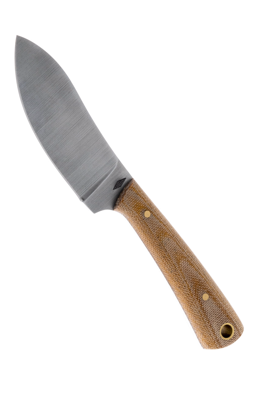 Battle Horse Crooked Creek O1 Natural Micarta Knife product image