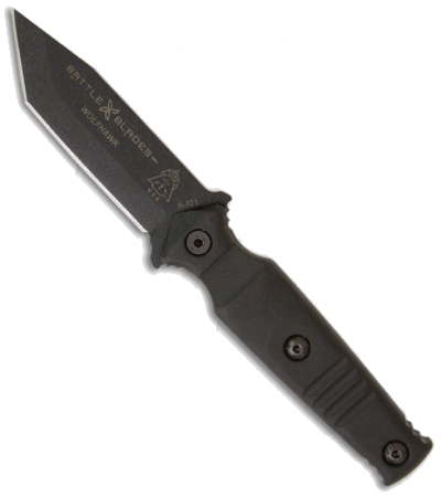 product image for Battle Blades Black Wolfhawk Tanto Fixed Blade Knife WHK-2