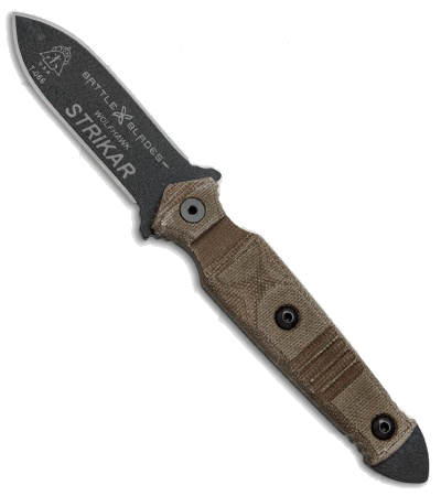 product image for Battle Blades Wolfhawk Brown G-10 Fixed Blade Knife