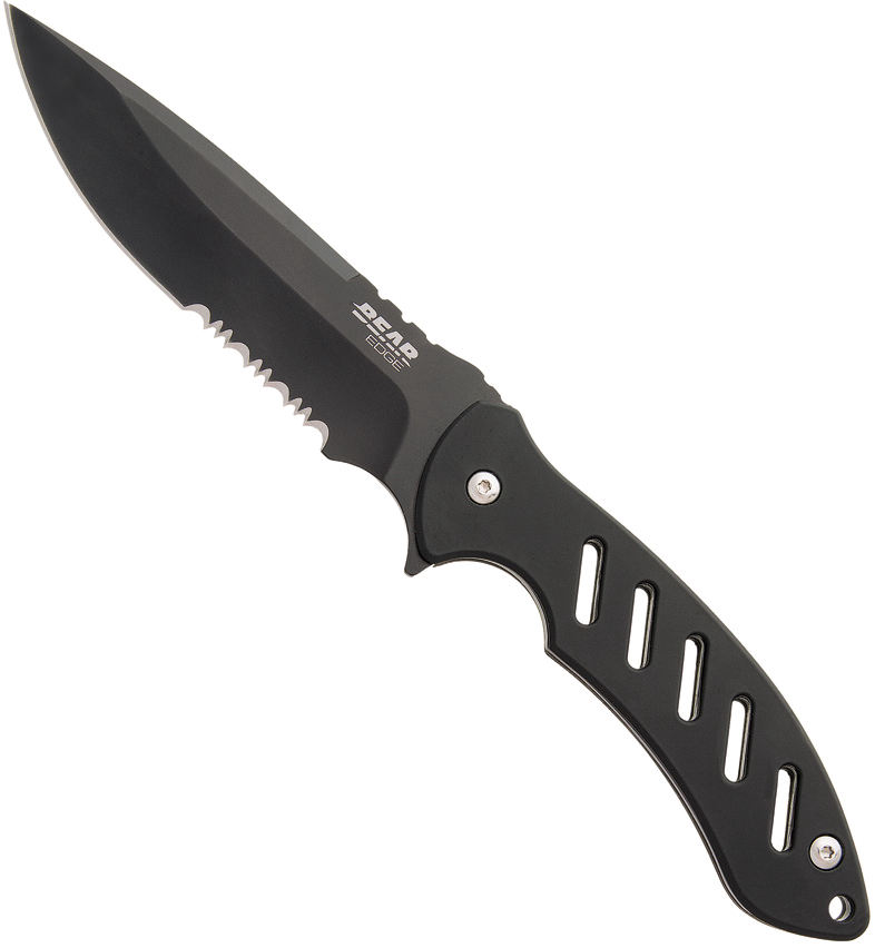 Bear-and-Son Brisk 1.0 Black Fixed Blade Knife Model 10934 product image