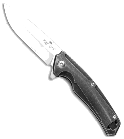 product image for Bear-and-Son Black Rancor VII MC-700 Ti S Frame Lock Knife
