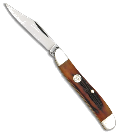 product image for Bear-and-Son Red Stag Bone 2-7/8" 1 Blade Peanut Model CRSB 19