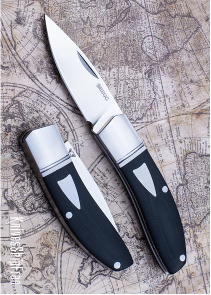 Begg Knives Mini Slipjoint Black 14C28N